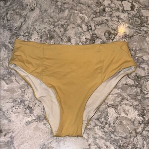 👙 KYA Swim Mustard Bikini Bottoms - Size S